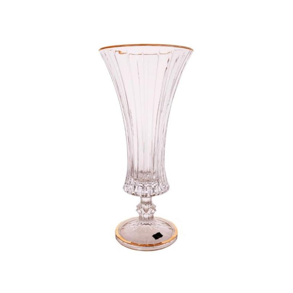 AS Crystal Timeless Golden Rim Ваза 41 см