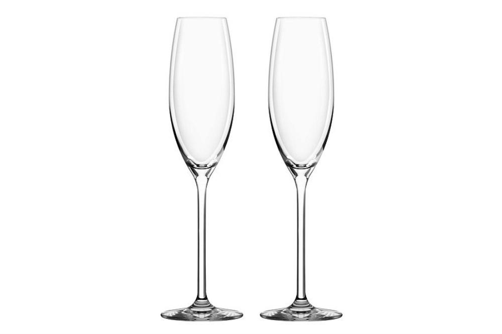 Набор: 2 бокала для шампанского 0.245л 