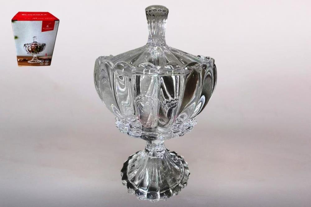 Ваза сервировочная с крышкой 10.5х17см кратно 1 Ваза сервировочная с крышкой 10.5х17см кратно 1