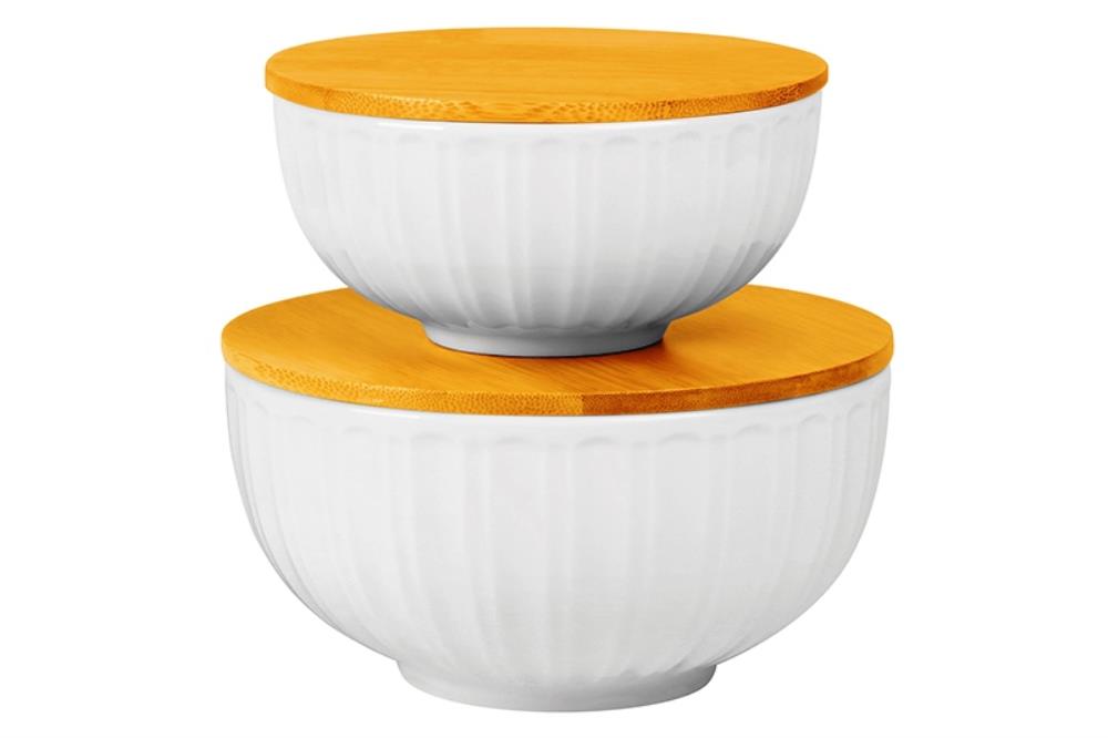 Набор салатников 2 пр. 300 мл 11,5*11,5*6 см + 550 мл 14*14*7,5 