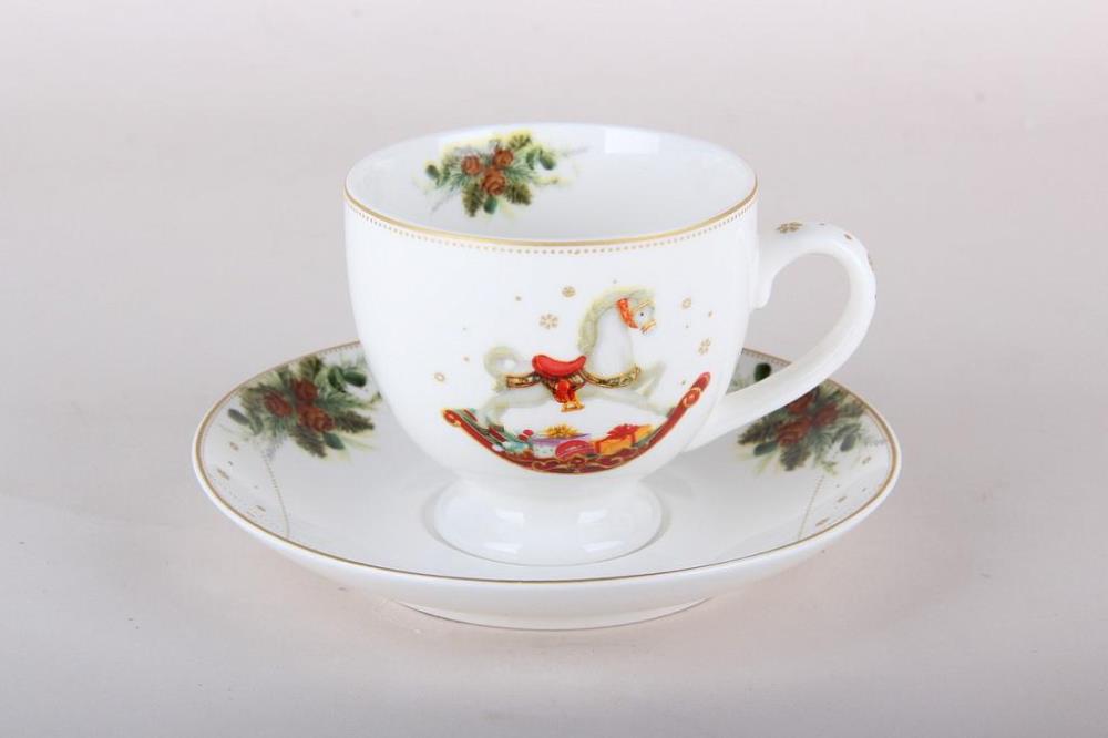 Новогоднее волшебство Пара кофейная 220мл п/уп кратно 1, шт