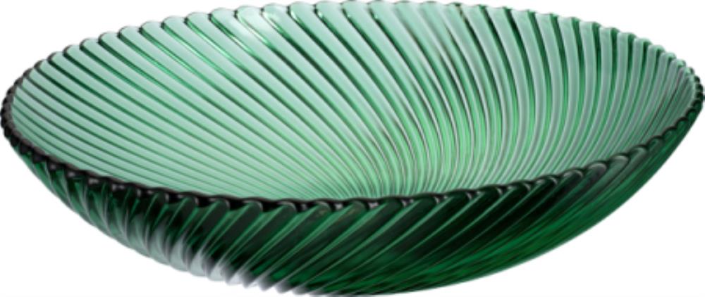 EQ2001-2G/L1 Тарелка стеклянная глубокая, 29 см DELI GLASS натриево-кальциевое стекло