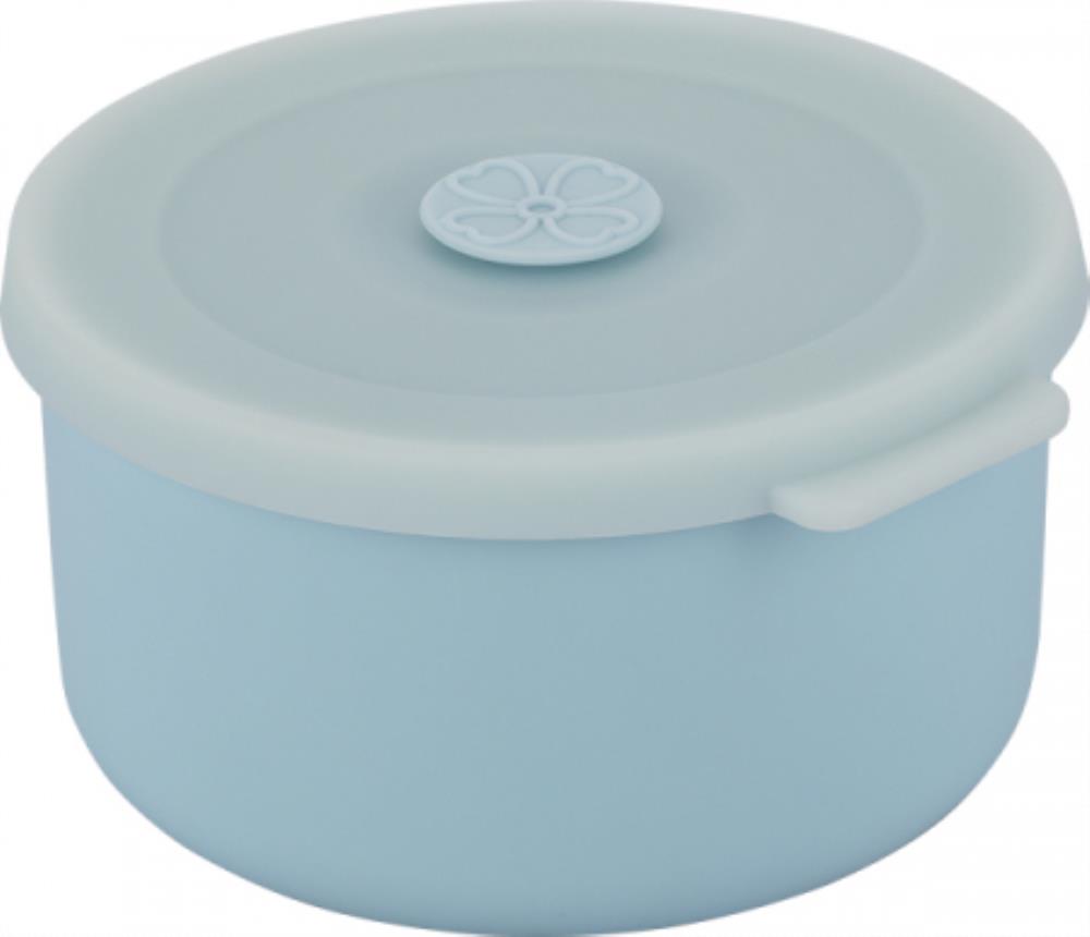 74-010 Силиконовый контейнер для еды 400мл, 13*12.5*6.5см Linea Silicone