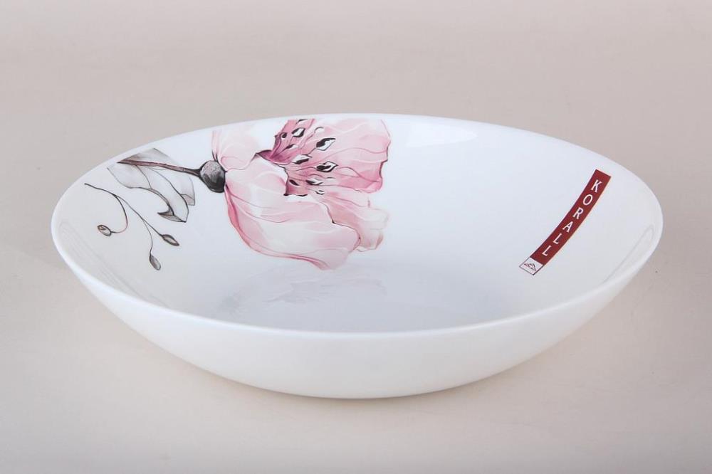 Amore Тарелка глубокая 20см/700мл стеклокерамика кратно 6