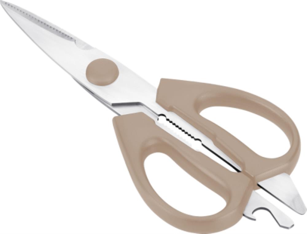 93-ST-01-02 Ножницы многофункциональные 4 в 1, 21х9 см, Linea STACCATO нержавеющая сталь, полипропилен