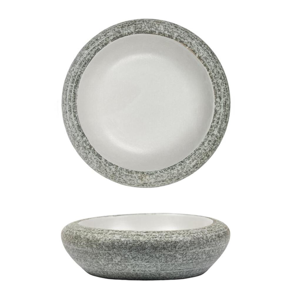 Stone White Matt New Taiga Салатник 450 мл d 22,5 cм h6,5 cм P.L.