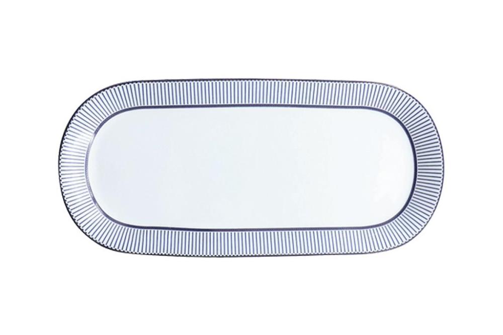 Блюдо овальное 25х11.5см Imperial Blue  кратно 6