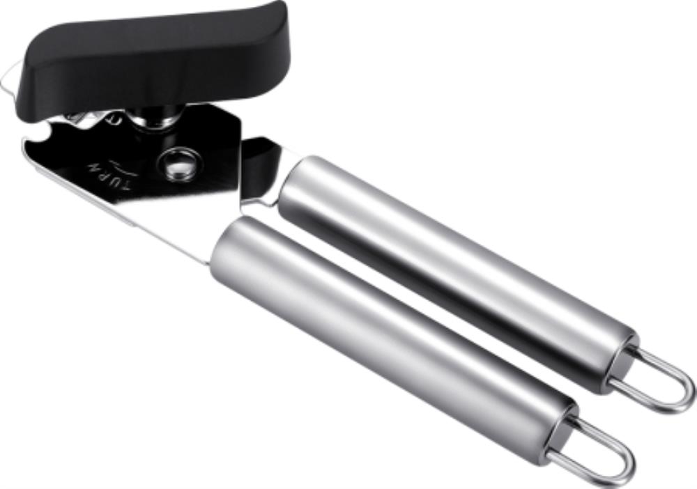 93-ST-01-03 Нож консервный 2 в 1, 19х5,3 см, Linea STACCATO нержавеющая сталь, полипропилен