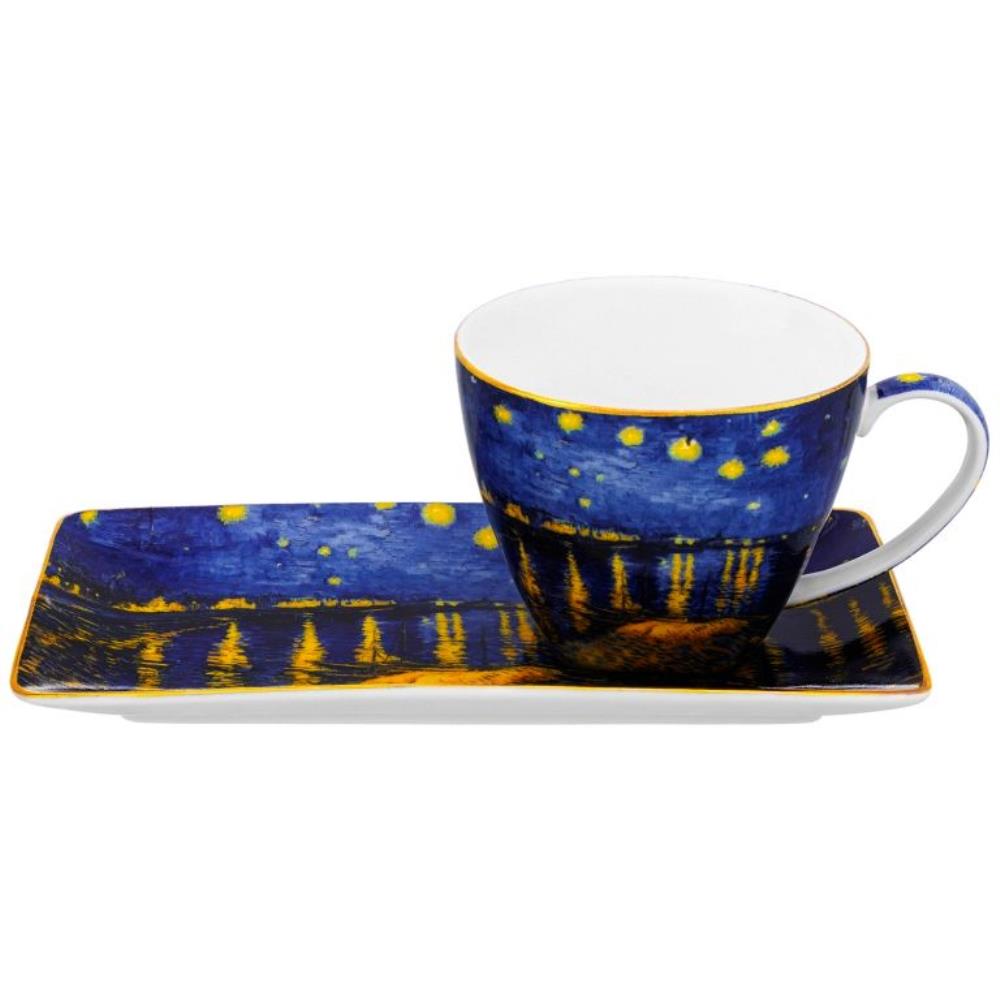 Чашка с блюдцем для десерта Чашка с блюдцем для десерта