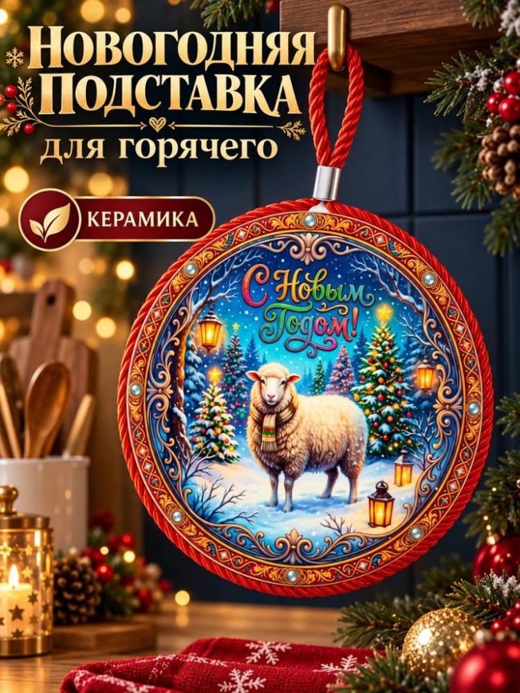 Подставка п/горячее 17*17*1 см 