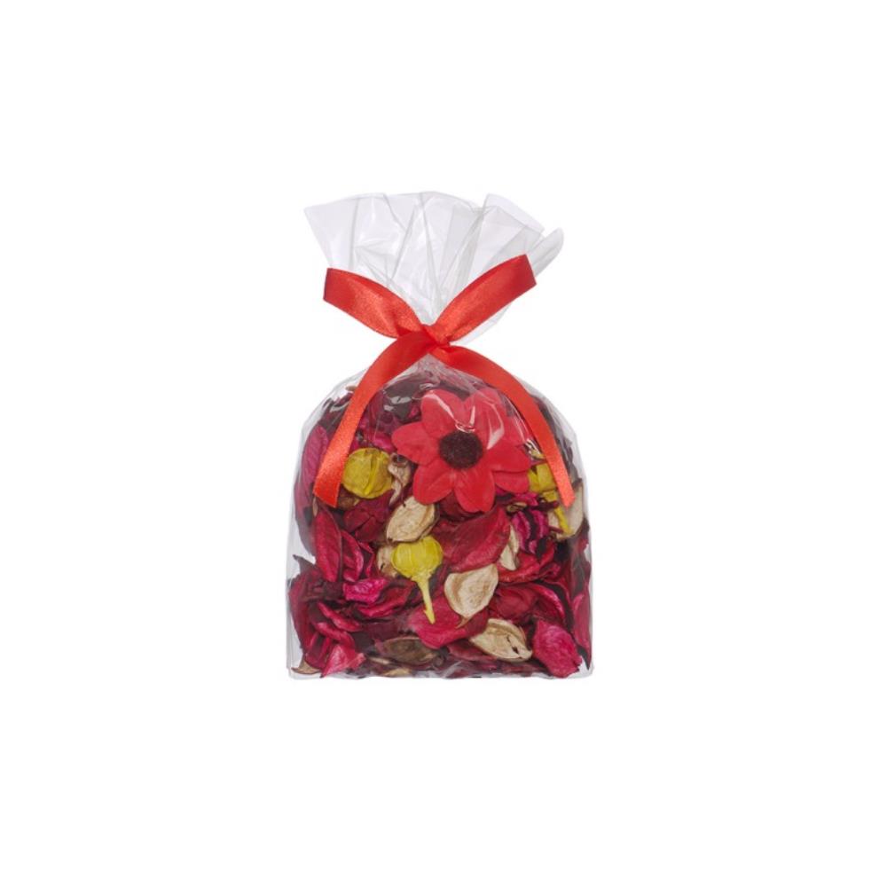 Набор сухоцветов из натуральных материалов, с ароматом клубники, Д120 Ш90 В130, пакет