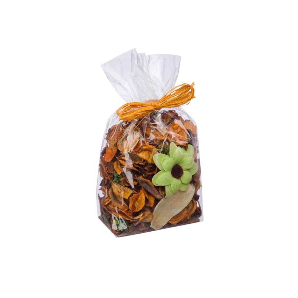 Набор сухоцветов из натуральных материалов, с ароматом апельсина, Д100 Ш75 В155, пакет