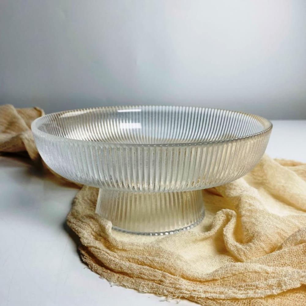 588-769 Конфетница 20см на ножке в под.уп.(х12)Стекло