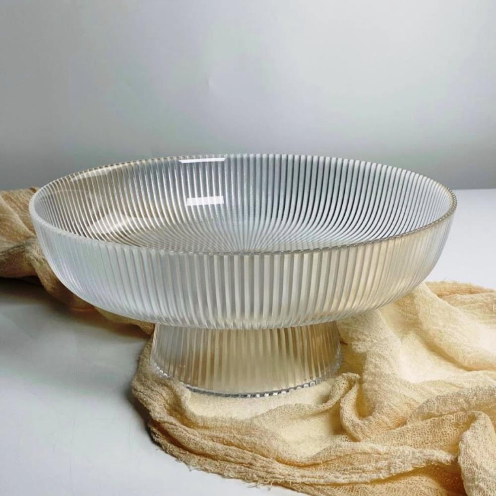 588-770 Фруктовница 26см на ножке в под.уп.(х4)Стекло