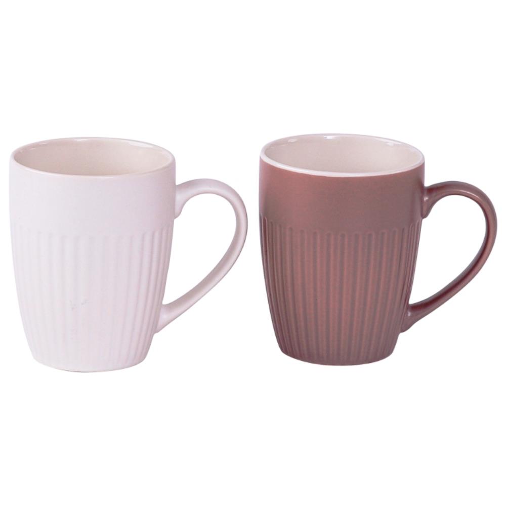 Набор кружек фарф 380мл 2пр тюльпан Ритм 2 ТМ Appetite