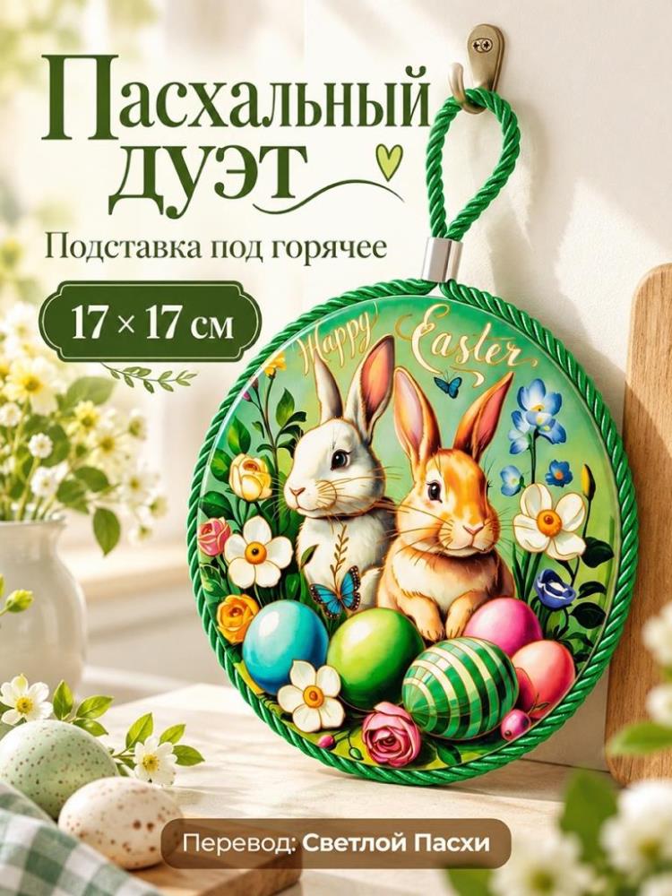Подставка п/горячее 17*17*1 см 