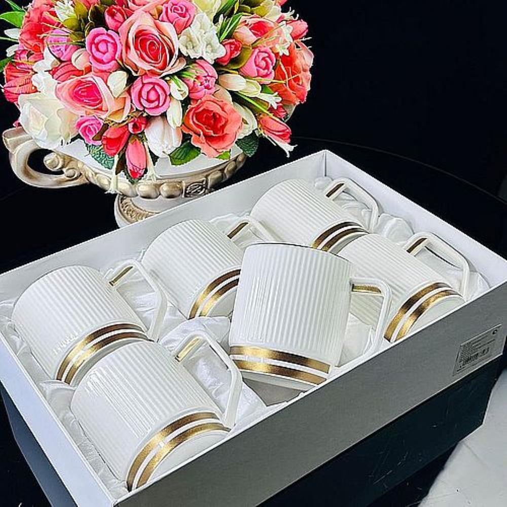 133-265 Набор из 6 кружек 400мл ЭЛЛАДА в под.уп.(х6)Фарфор