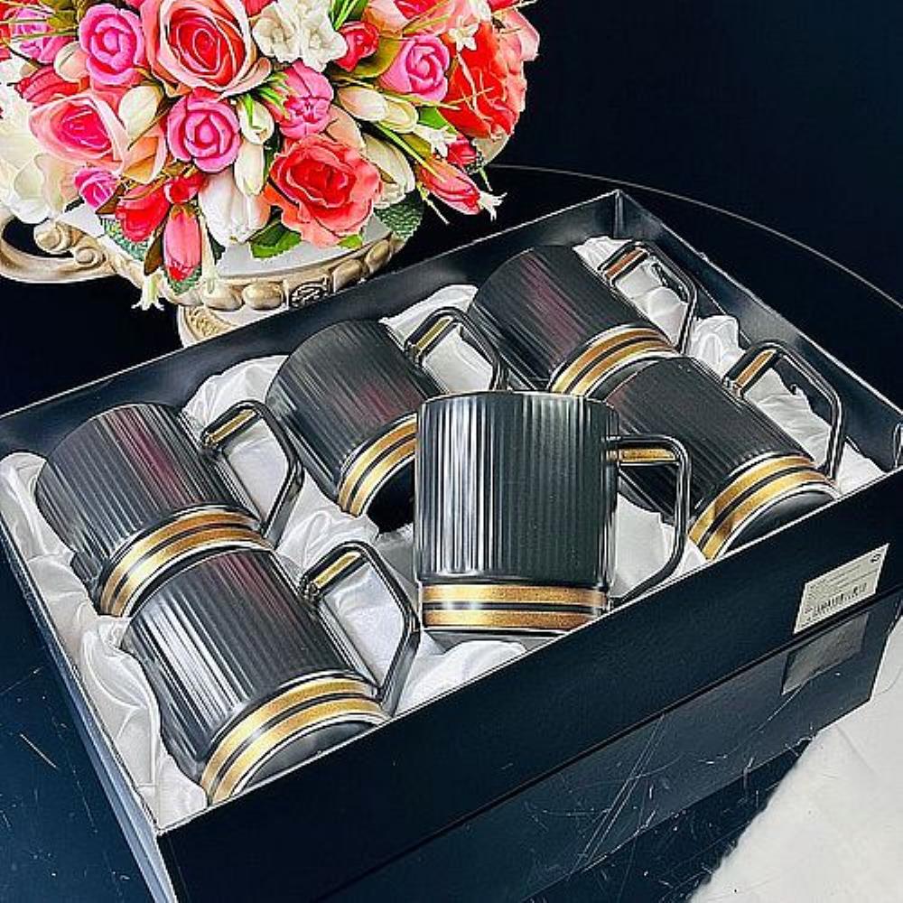 133-266 Набор из 6 кружек 400мл ЭЛЛАДА в под.уп.(х6)Фарфор