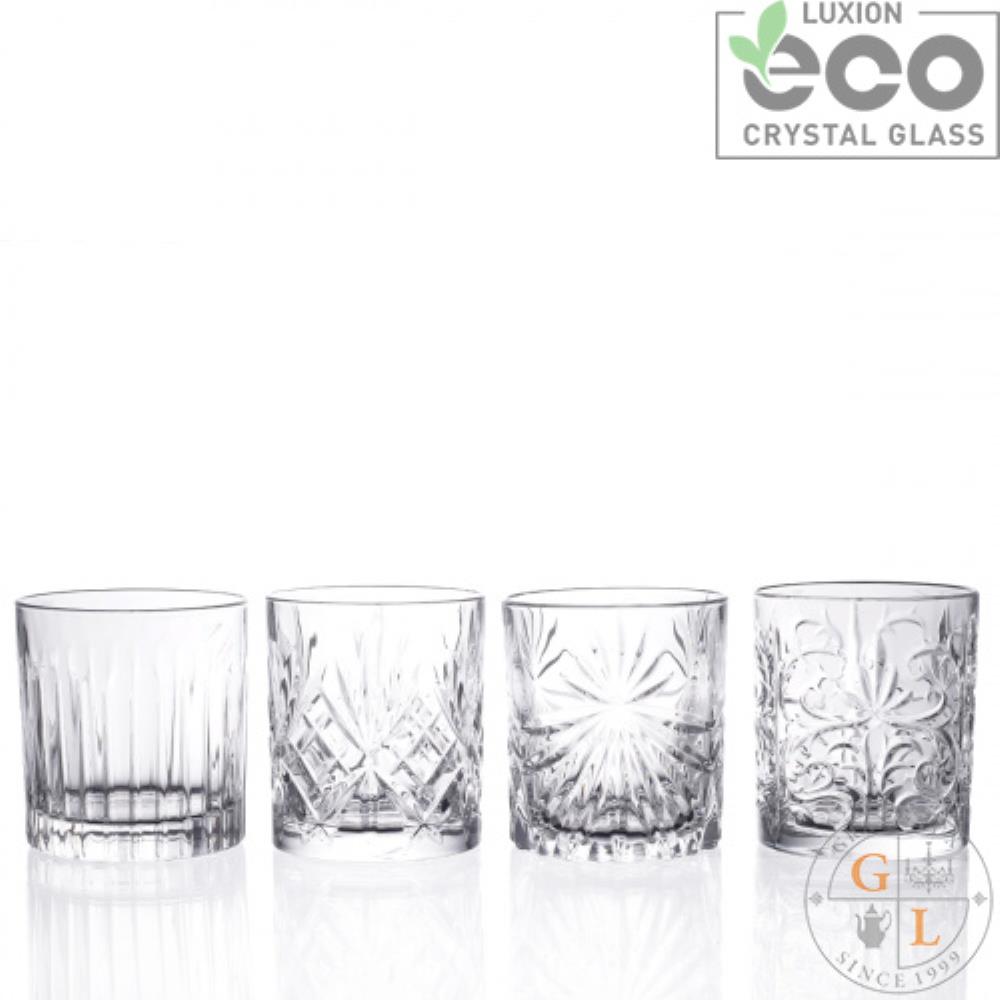 Набор стаканов для виски RCR set Mixology 340мл (4 шт)