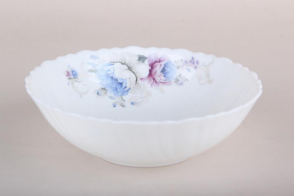 Blue flowers Салатник 18см/700мл  кратно 6