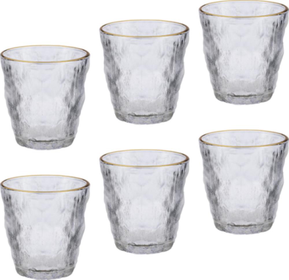 DSKB047-1R Набор стаканов 260 мл, 6 шт. DELI GLASSнатриево-кальциевое стекло