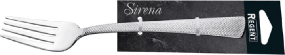 93-CU-SI-02.2 Вилка столовая 2пр. нержавеющая сталь 18/0 (толщ.2,5 мм) Linea Sirena