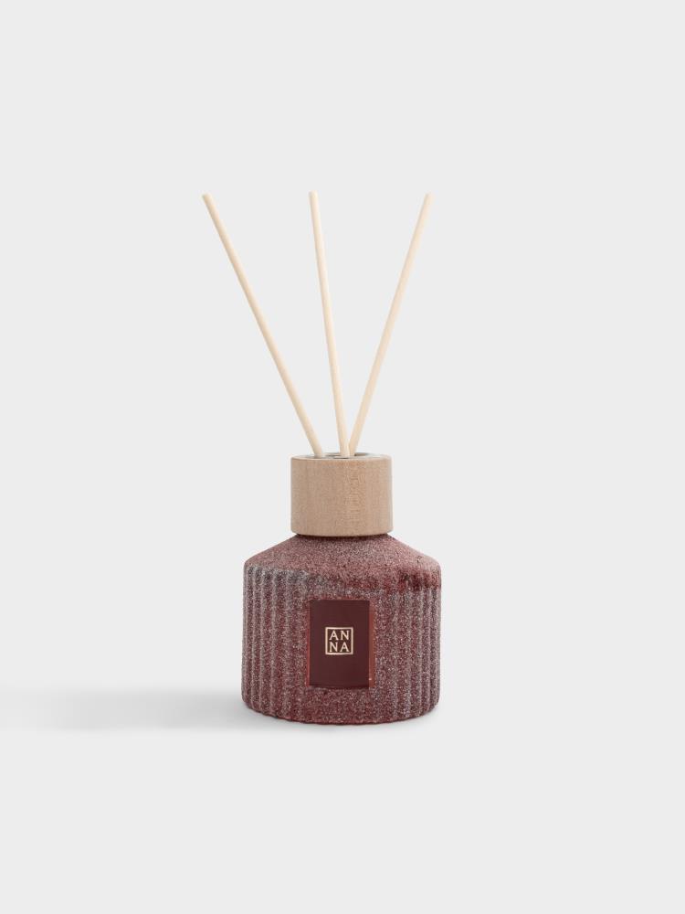 Ароматический диффузор, 80 мл, бордовый, Mint&Sandalwood, Crystal Ароматический диффузор, 80 мл, бордовый, Mint&Sandalwood, Crystal