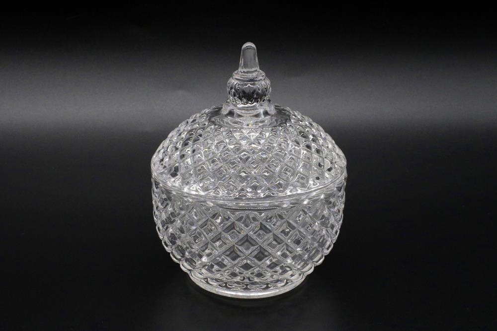 014 TG Ваза для варенья/меда d-10 см, h-12 см емк. 230 мл в упаковке