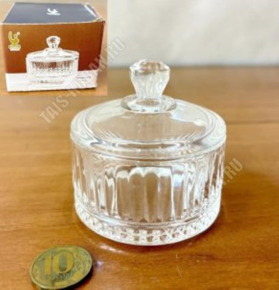 032 TG Ваза d-6.7 см, h-7 см в упаковке