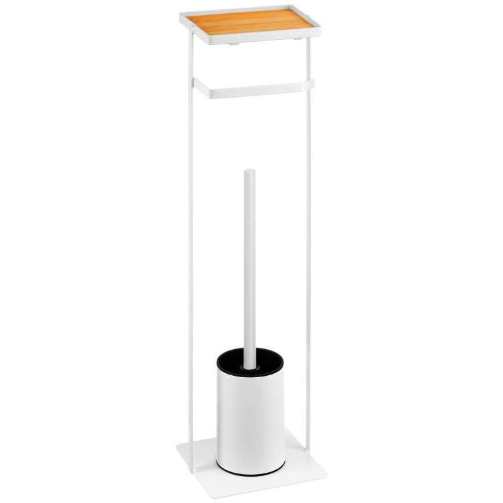 Подставка для туалетной бумаги и ершика 16*15*59 см 