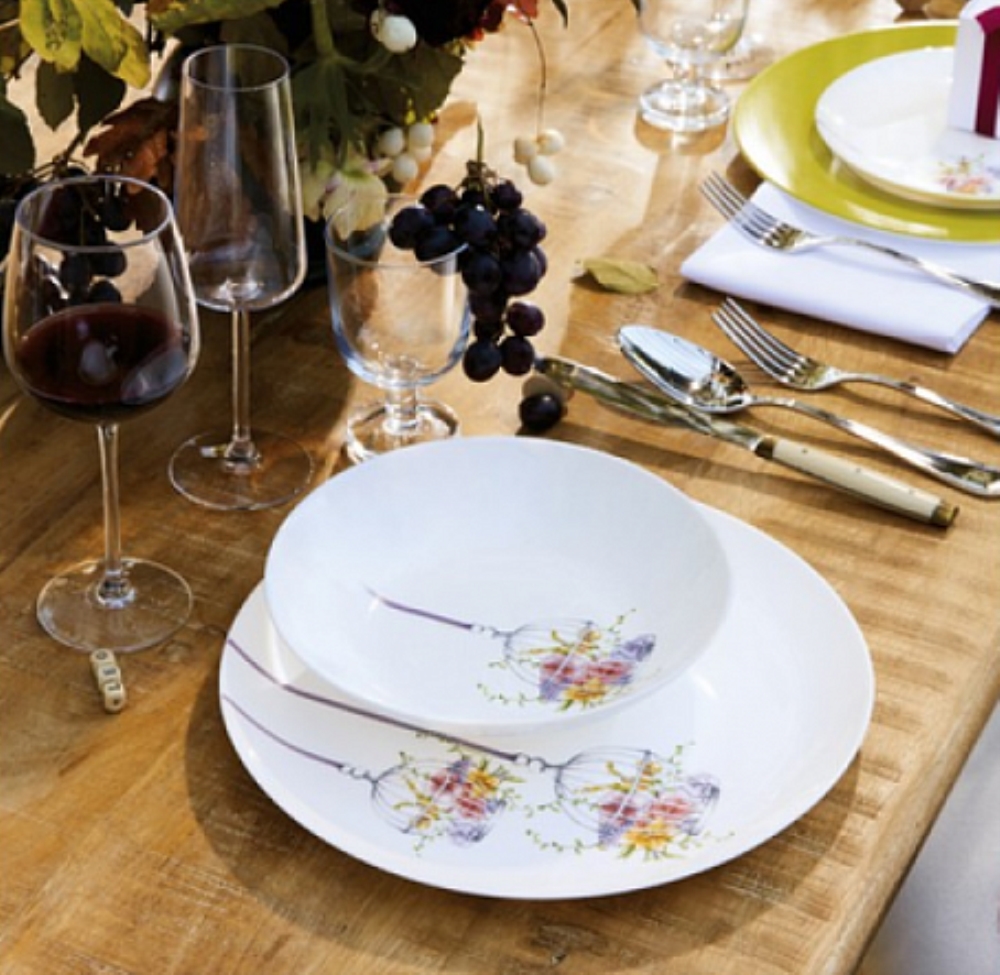 ФЛОРА Тарелка обеденная 27см