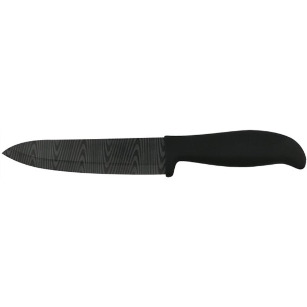 Нож BH - 5236/15см/керамич. черн. лезв. дамасский узор (х24)