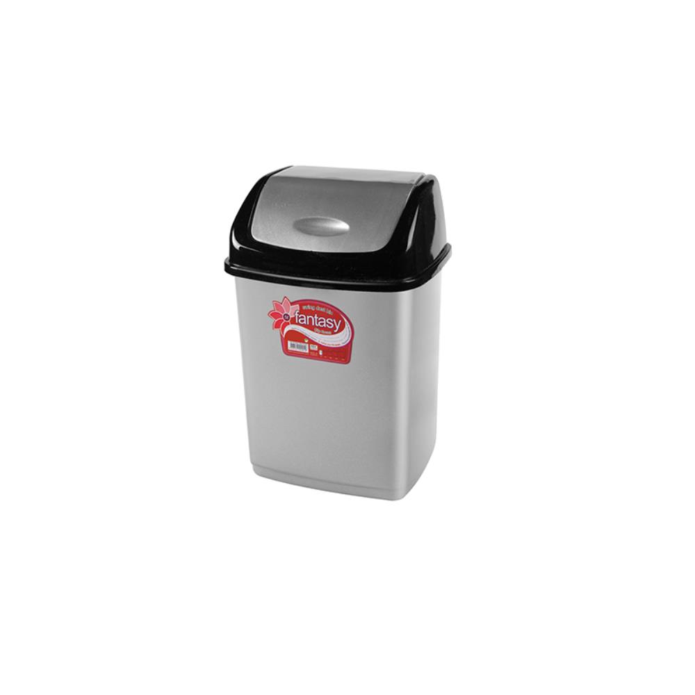 Урна для мусора Фантазия 18 л светло-серый 290*235*440 (12) Урна для мусора Фантазия 18 л светло-серый 290*235*440 (12)