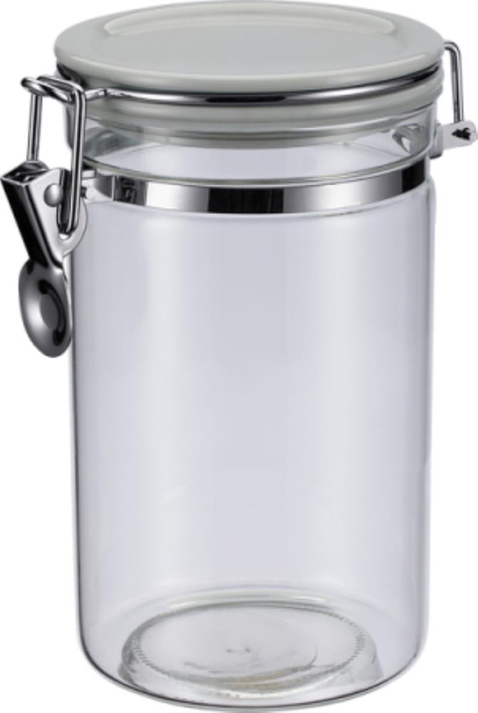 74-702 Банка для сыпучих продуктов с замком 1,2л Linea Desco 74-702 Банка для сыпучих продуктов с замком 1,2л Linea Desco