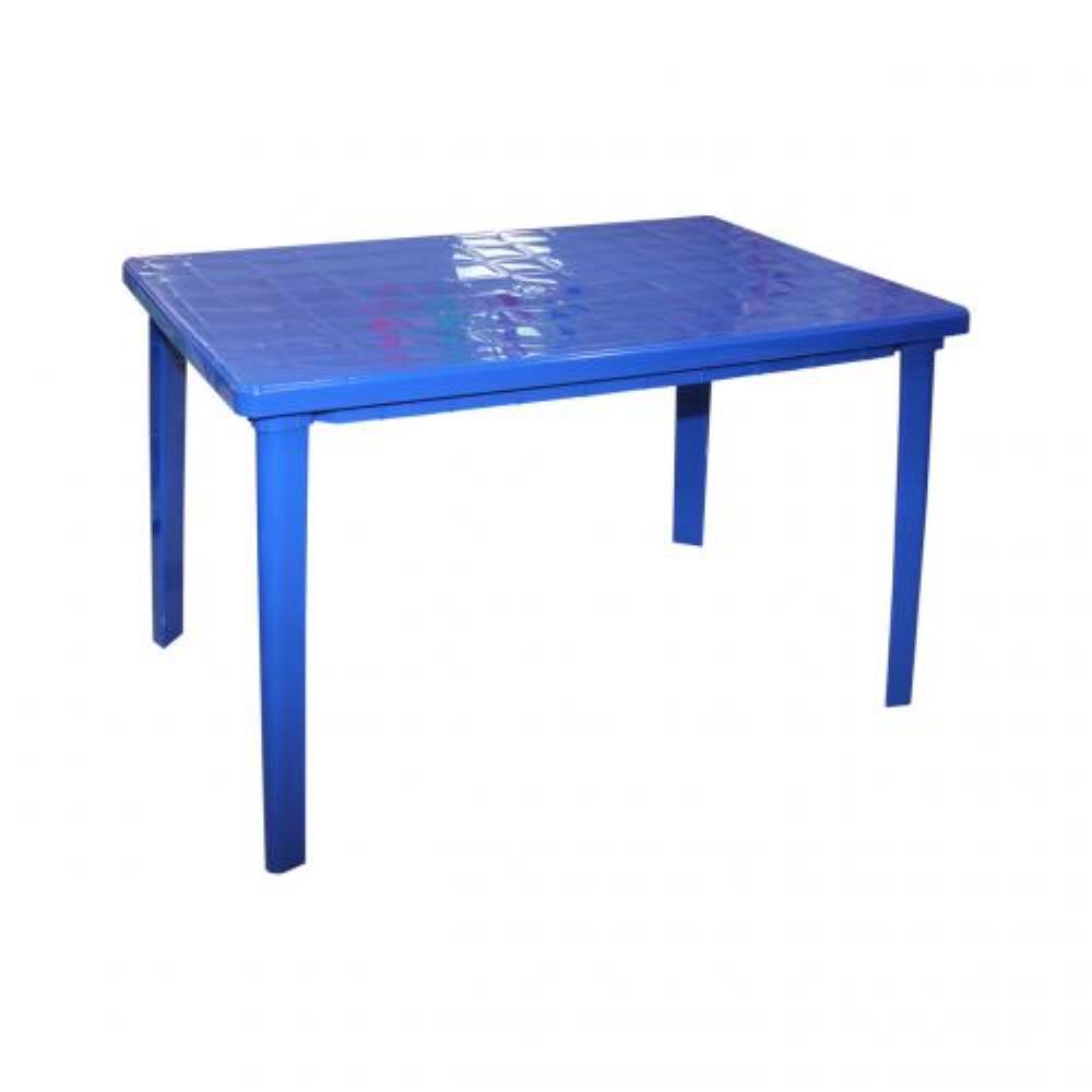 Стол прямоугольный (1200х850х750)(синий) БЕЗ УПАКОВКИ