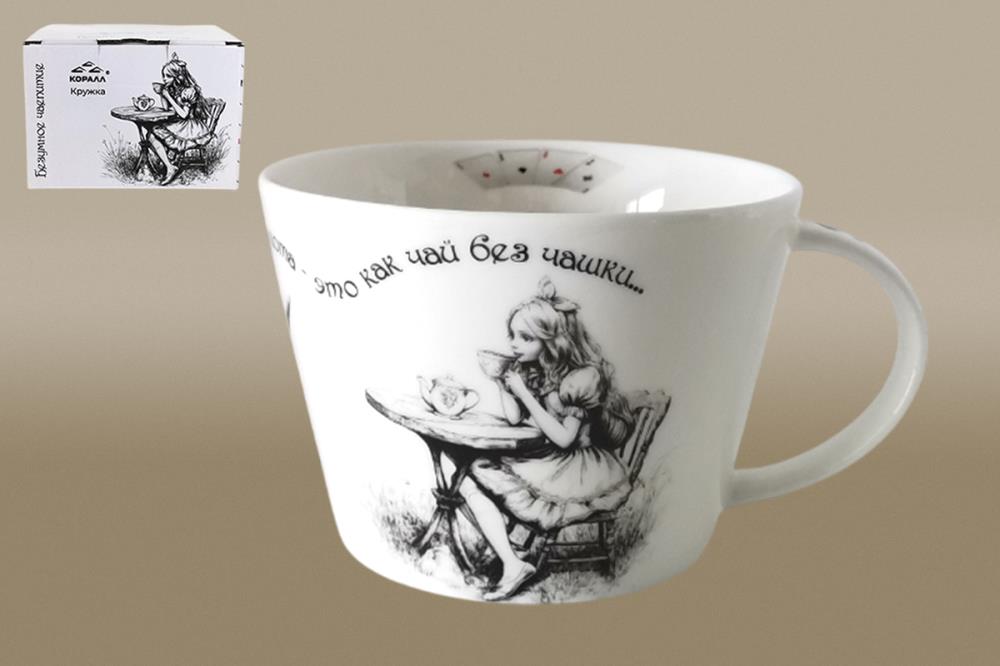 Безумное чаепитие Кружка 500мл ф.дерби п/уп фарфор кратно 1