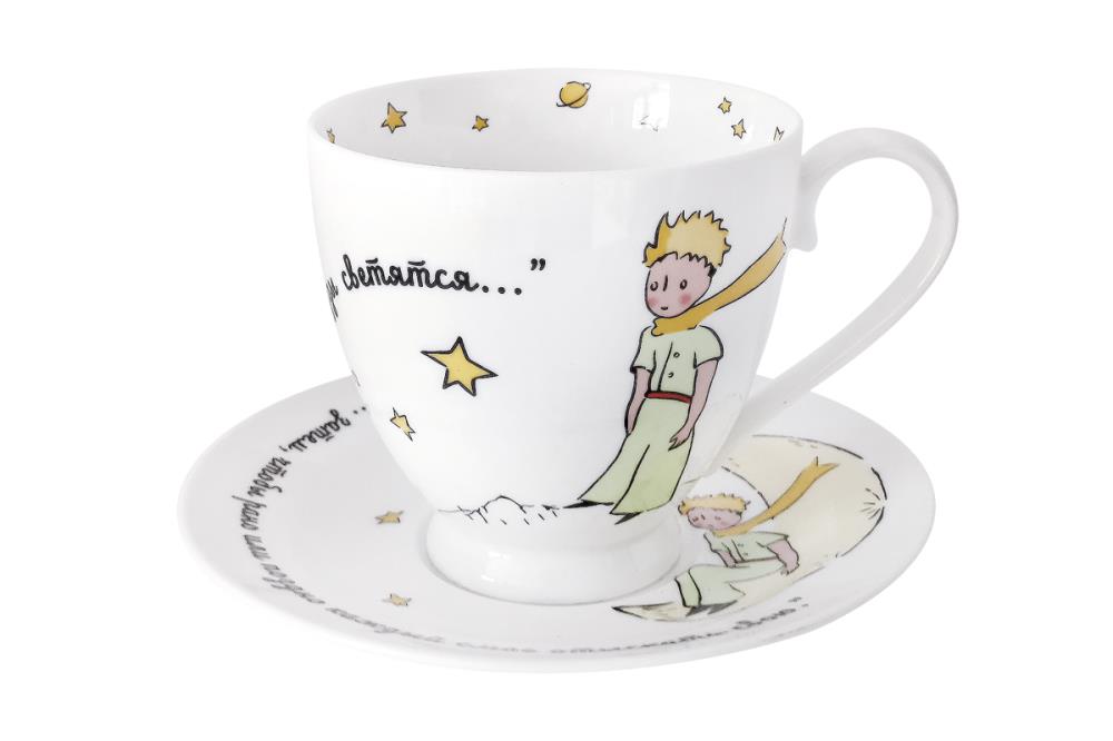 Маленький принц Пара чайная круглая 400мл п/уп фарфор кратно 1
