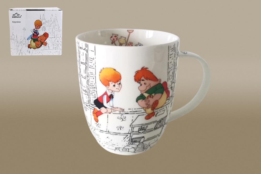 Малыш и Карлсон Кружка 380мл п/уп фарфор кратно 1