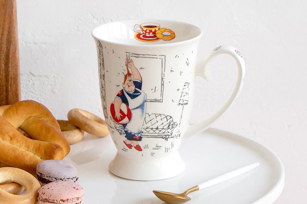 Малыш и Карлсон Кружка 280мл ф.оливия п/уп фарфор кратно 1