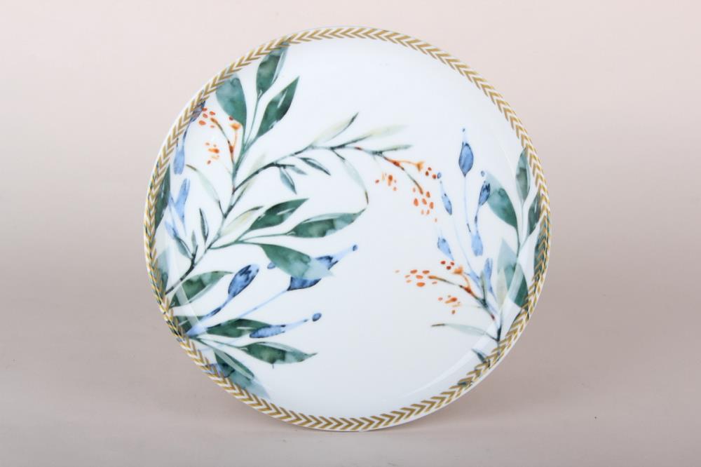 Grassy Набор тарелок десертных 2шт 19.5см  фарфор кратно 1