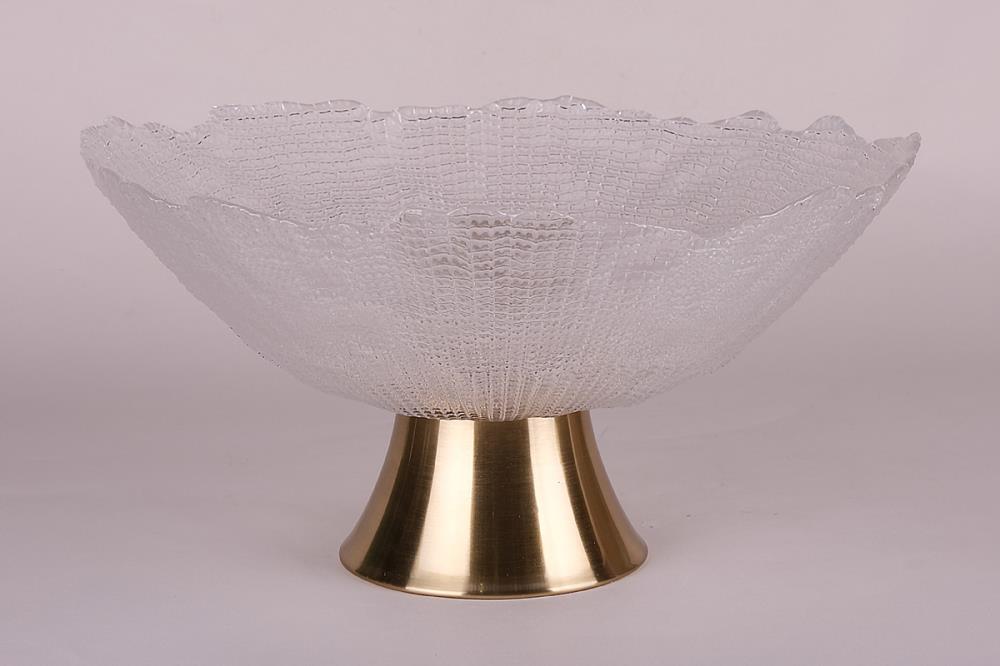 Блюдо сервировочное 33х19см  стекло кратно 1