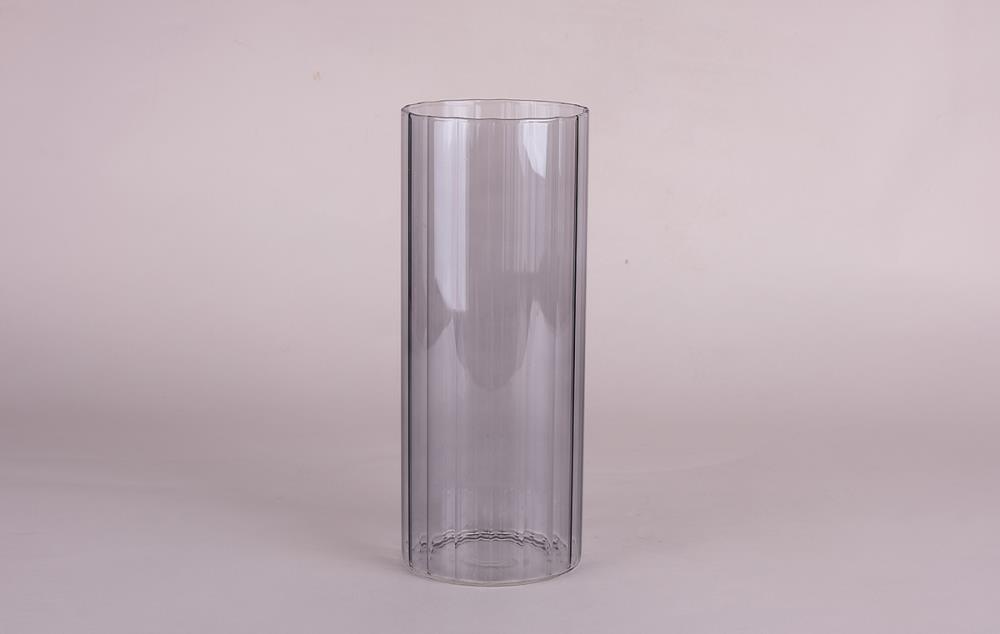 Ваза для цветов 10х25см  стекло кратно 1