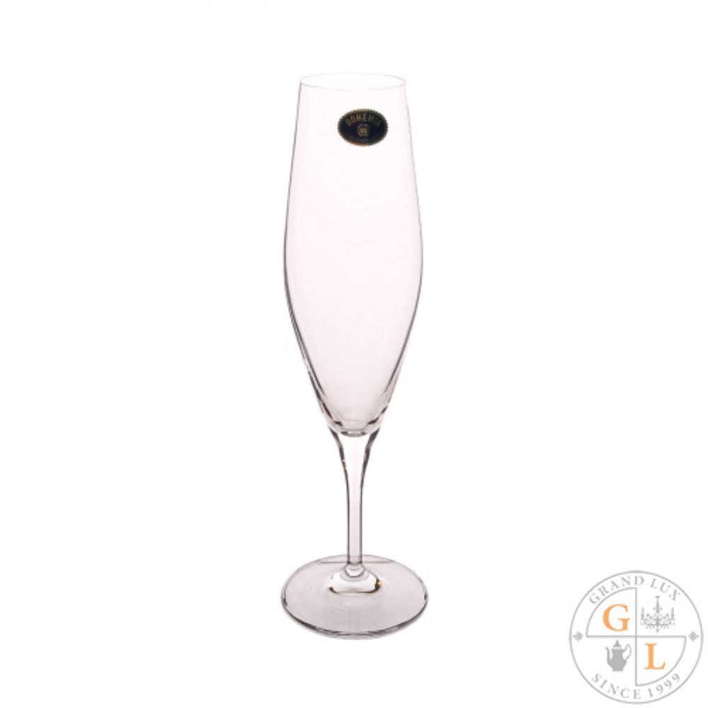 Crystalite Bohemia GAVIA Набор фужеров для шампанского 210 мл (6 шт)