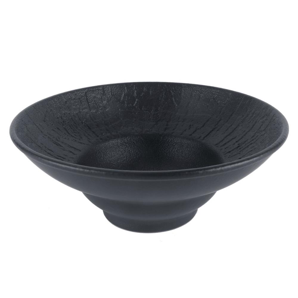 Black Raw Wood Тарелка для пасты,супа,салата d=20, h=7,6 см, 650мл, P.L. - ProffCuisine