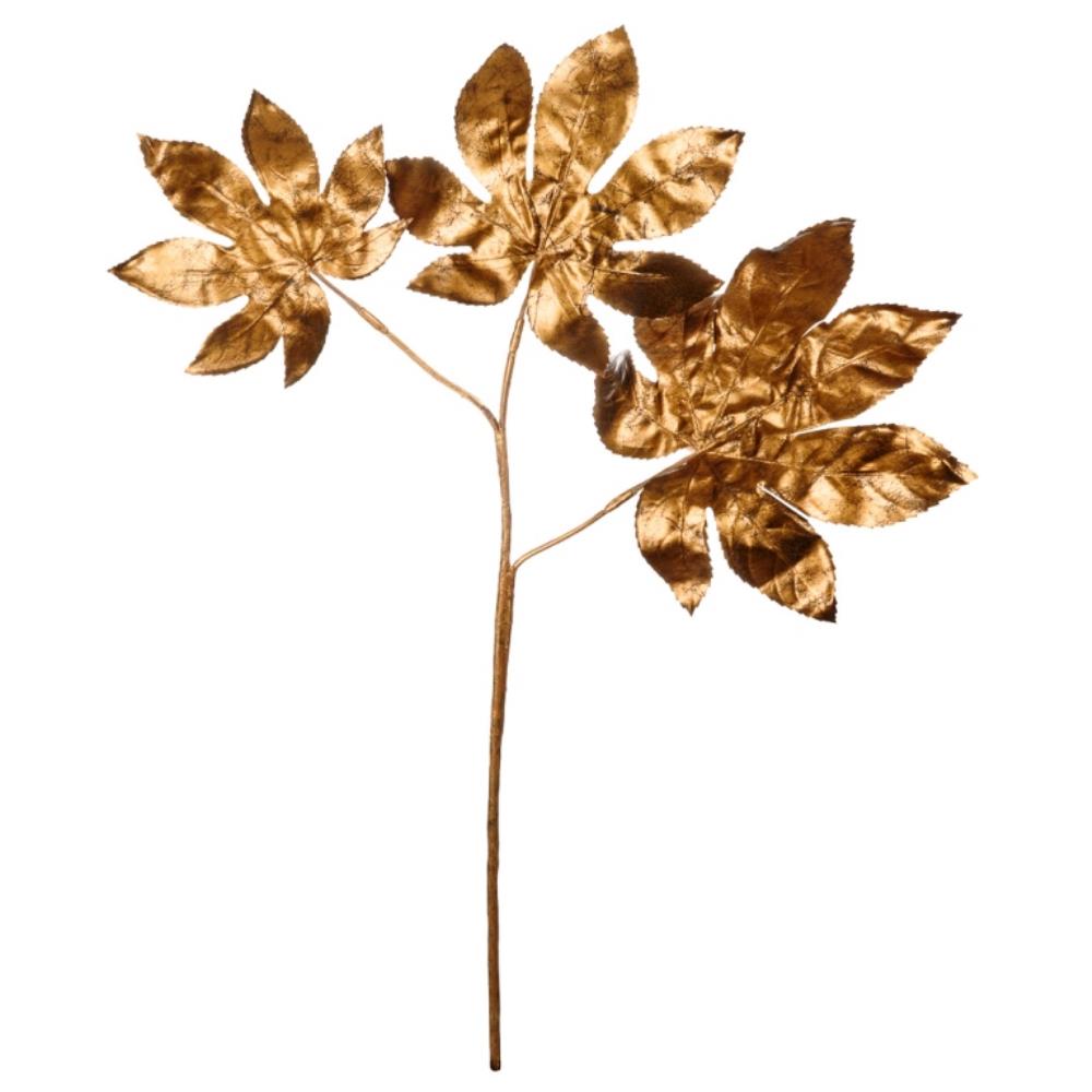 Искусственное растение Каштан, глубокий медный, В 660 мм