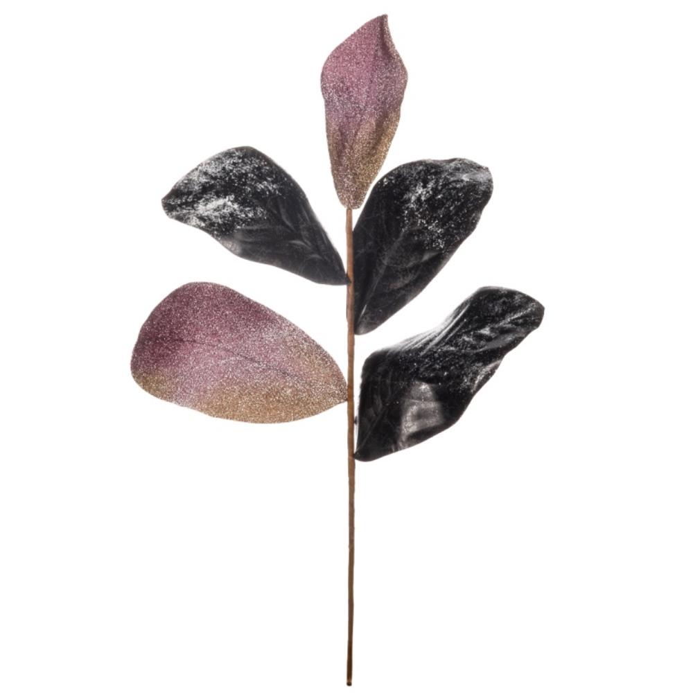 Искусственное растение, темный металлический пурпур, В 560 мм
