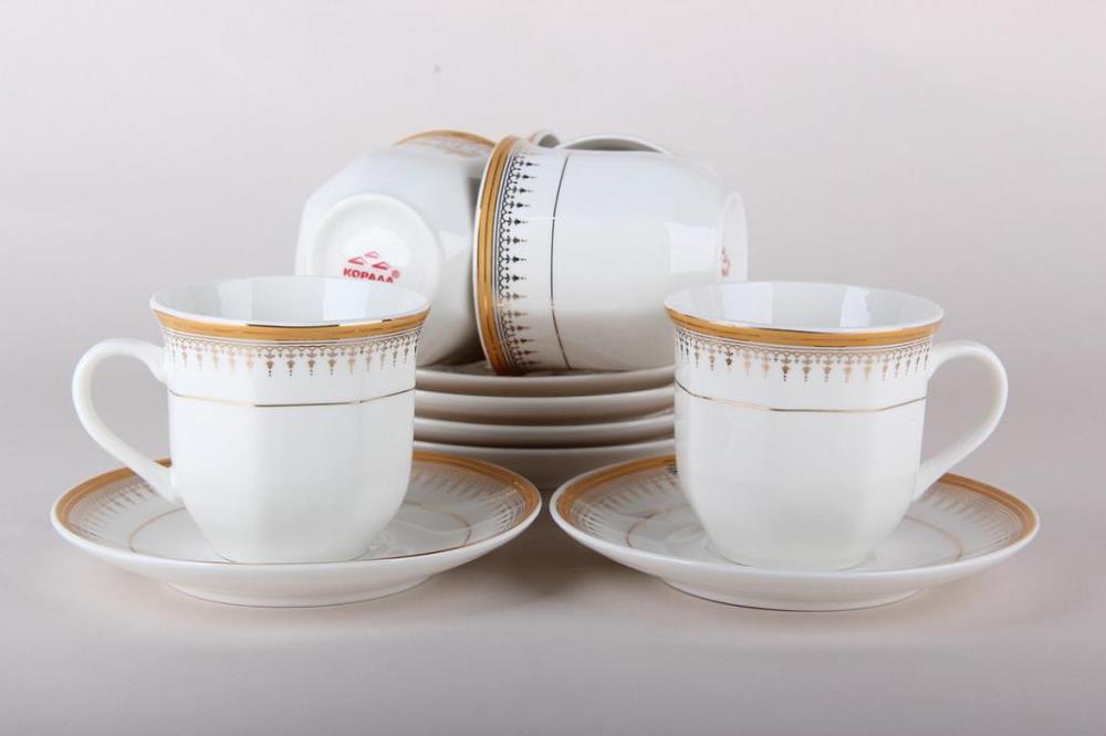 Голден лайн Набор чайный 6/12 200мл  п/уп кратно шт