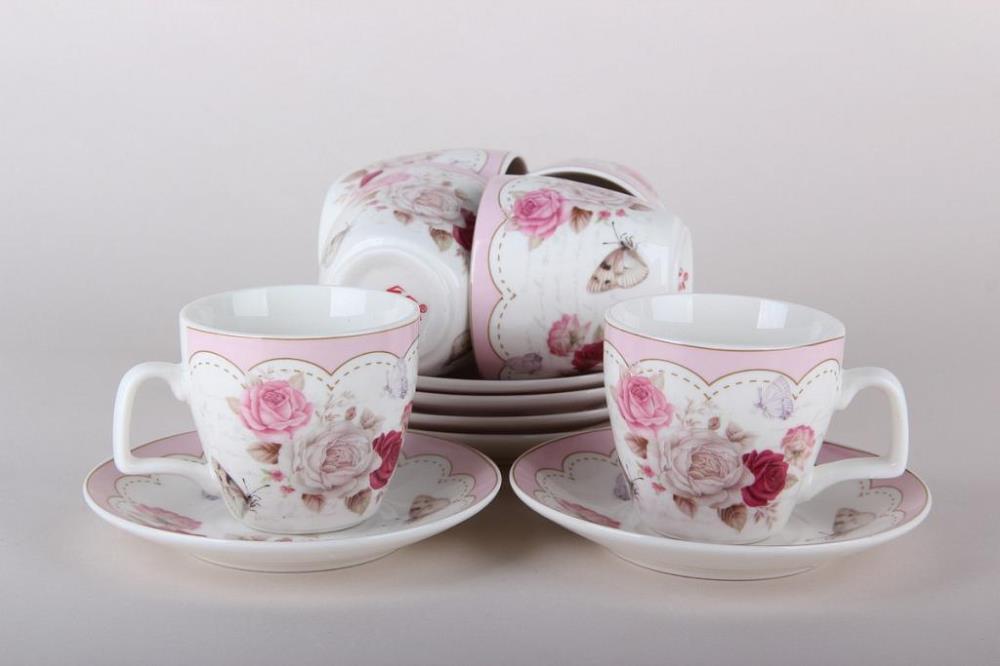 Роза Набор кофейный 6/12 100мл п/уп кратно шт