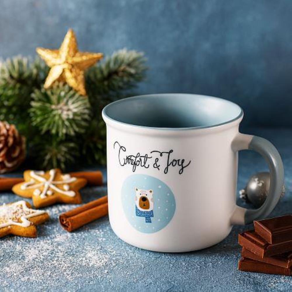 WINTER ANIMALS Кружка медведь 350мл