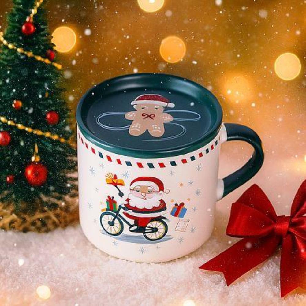 SANTA BIKE Кружка 400мл
